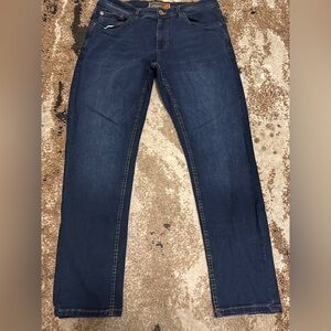 An original weatherproof vintage jeans dark washed